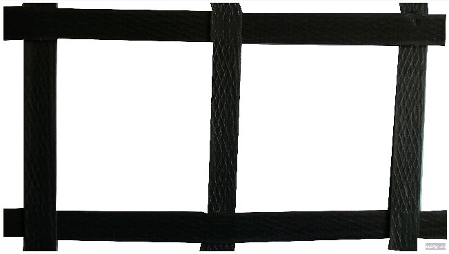 鋼塑土工格柵